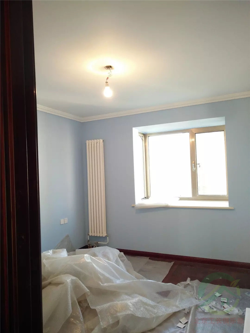 北京市大兴区富强西里小区工长老房装修施工现场