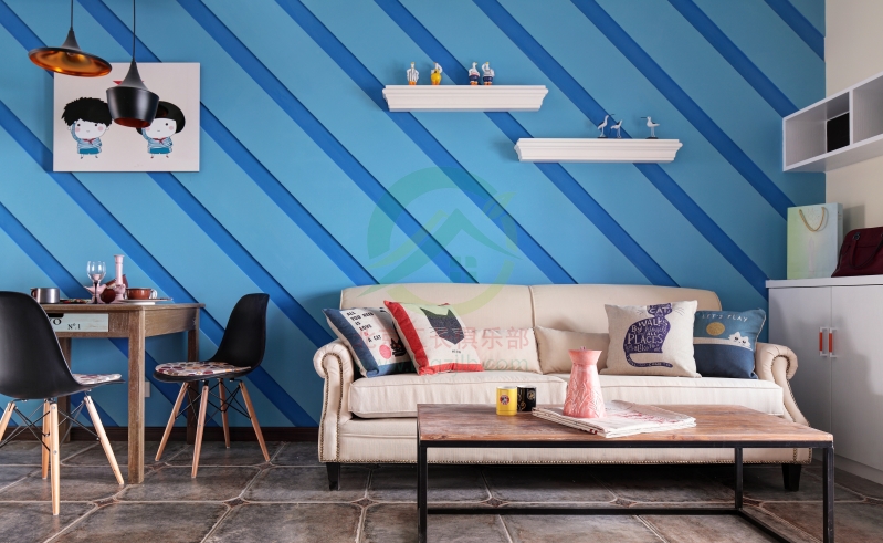 北京朝阳区垡头翠成馨园复古工业风装修效果图